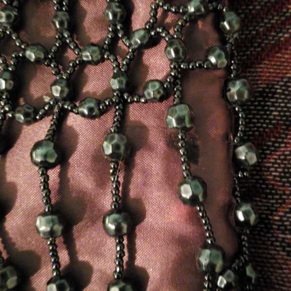 Small Formal Beaded Evening Bag - Picture 5 of 5